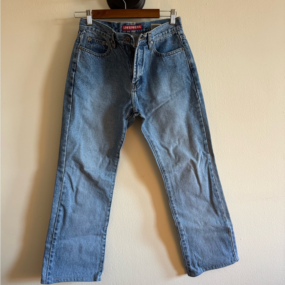 UNIONBAY Men's Light Blue Straight Jeans